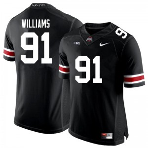 Mens Football #91 OSU Tyleik Williams Replica Jersey - Black