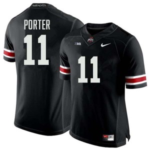Men's Football #11 The Fighting Buckeyes Quincy Porter Alumni Jersey - Black