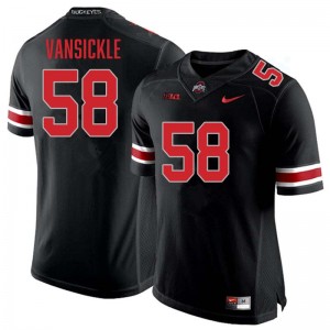 Mens #58 OSU Football Gabe VanSickle High School Jersey - Blackout