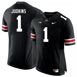Men Football #1 Ohio State Quinshon Judkins Player Jersey - Black