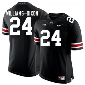 Men's Football #24 Ohio State Buckeyes Sam Williams-Dixon NCAA Jersey - Black