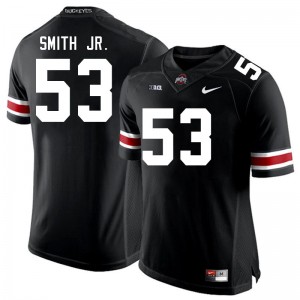 Mens #53 Ohio State Buckeyes Football Will Smith Jr. NCAA Jersey - Black