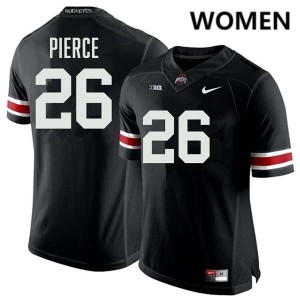Womens #26 The Fighting Buckeyes Football Payton Pierce Alumni Jersey - Black