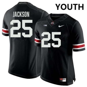 Youth Football #25 OSU Bo Jackson 2025 Jersey - Black