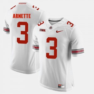 Men OSU Buckeyes #3 Alumni Football Game Damon Arnette college Jersey - White