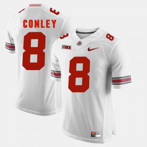 Men's Alumni Football Game #8 Buckeyes Gareon Conley college Jersey - White