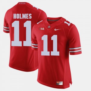 Men's #11 Alumni Football Game Ohio State Buckeyes Jalyn Holmes college Jersey - Scarlet