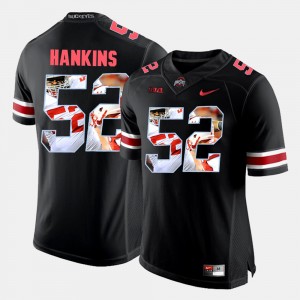 Men #52 OSU Pictorial Fashion Johnathan Hankins college Jersey - Black