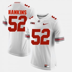 Men's Buckeyes #52 Alumni Football Game Johnathan Hankins college Jersey - White