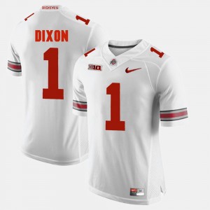 Men's Alumni Football Game OSU #1 Johnnie Dixon college Jersey - White