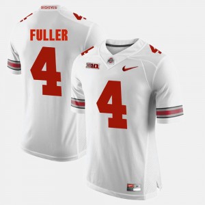 Men's Alumni Football Game #4 Ohio State Jordan Fuller college Jersey - White