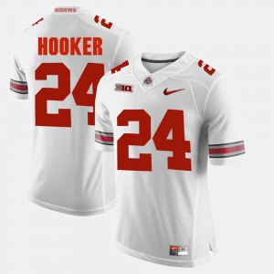 Men Ohio State Buckeyes Alumni Football Game #24 Malik Hooker college Jersey - White