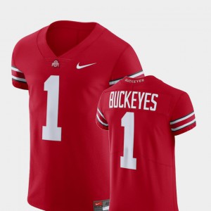 Men's Football Elite V-Neck Ohio State #1 college Jersey - Scarlet