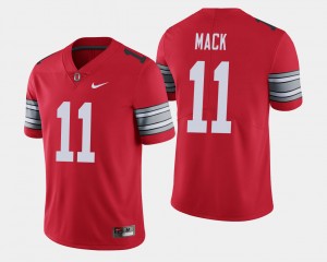 Men's #11 Buckeyes 2018 Spring Game Limited Austin Mack college Jersey - Scarlet