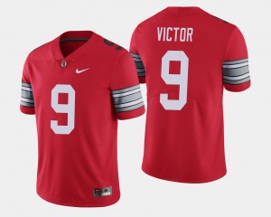 Mens #9 Ohio State 2018 Spring Game Limited Binjimen Victor college Jersey - Scarlet