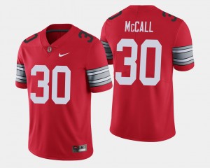 Men 2018 Spring Game Limited Buckeye #30 Demario McCall college Jersey - Scarlet