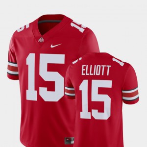 Mens Player Alumni Football Game #15 Ohio State Buckeye Ezekiel Elliott college Jersey - Scarlet