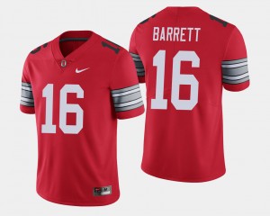 Mens #16 2018 Spring Game Limited Ohio State J.T. Barrett college Jersey - Scarlet