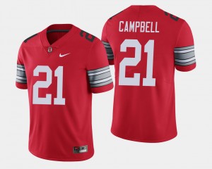 Men's #21 2018 Spring Game Limited Ohio State Parris Campbell college Jersey - Scarlet