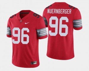 Men #96 2018 Spring Game Limited Buckeyes Sean Nuernberger college Jersey - Scarlet