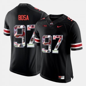 Men's Pictorial Fashion Ohio State Buckeye #97 Nick Bosa college Jersey - Black