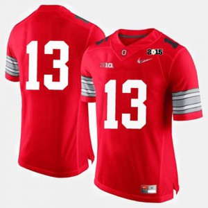 Mens Football Buckeyes #13 college Jersey - Red