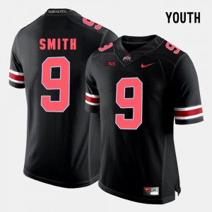 Youth(Kids) Football #9 OSU Buckeyes Devin Smith college Jersey - Black