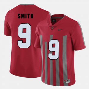 Mens #9 Ohio State Buckeyes Football Devin Smith college Jersey - Red