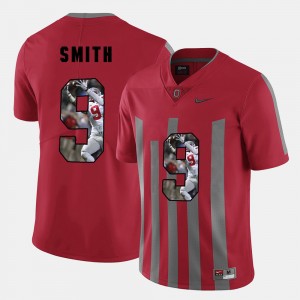 Men's Pictorial Fashion #9 Ohio State Buckeyes Devin Smith college Jersey - Red