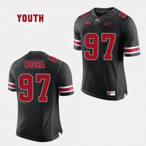 Kids #97 Ohio State Football Joey Bosa college Jersey - Black