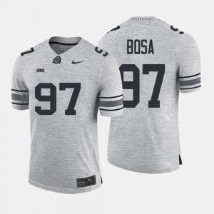 Men Ohio State #97 Gridiron Gray Limited Gridiron Limited Joey Bosa college Jersey - Gray