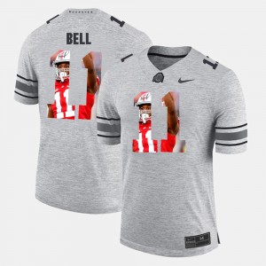 Men #11 OSU Pictorial Gridiron Fashion Pictorital Gridiron Fashion Vonn Bell college Jersey - Gray