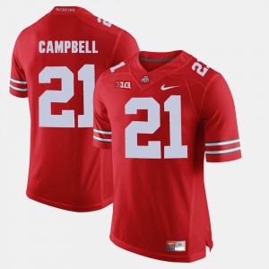 Men Ohio State Buckeyes Alumni Football Game #21 Parris Campbell college Jersey - Scarlet