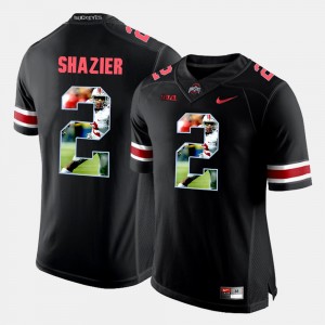 Men's Pictorial Fashion Ohio State Buckeyes #2 Ryan Shazier college Jersey - Black