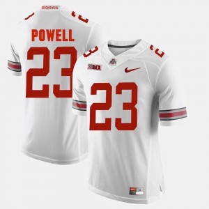 Mens Alumni Football Game #23 Ohio State Tyvis Powell college Jersey - White