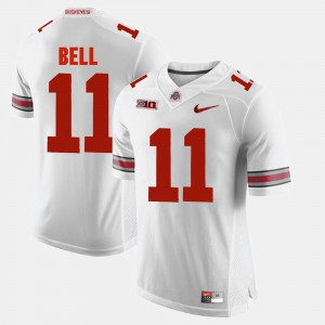 Mens Ohio State Buckeye Alumni Football Game #11 Vonn Bell college Jersey - White