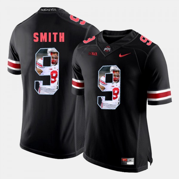 Men Pictorial Fashion OSU 9 Devin Smith college Jersey Black